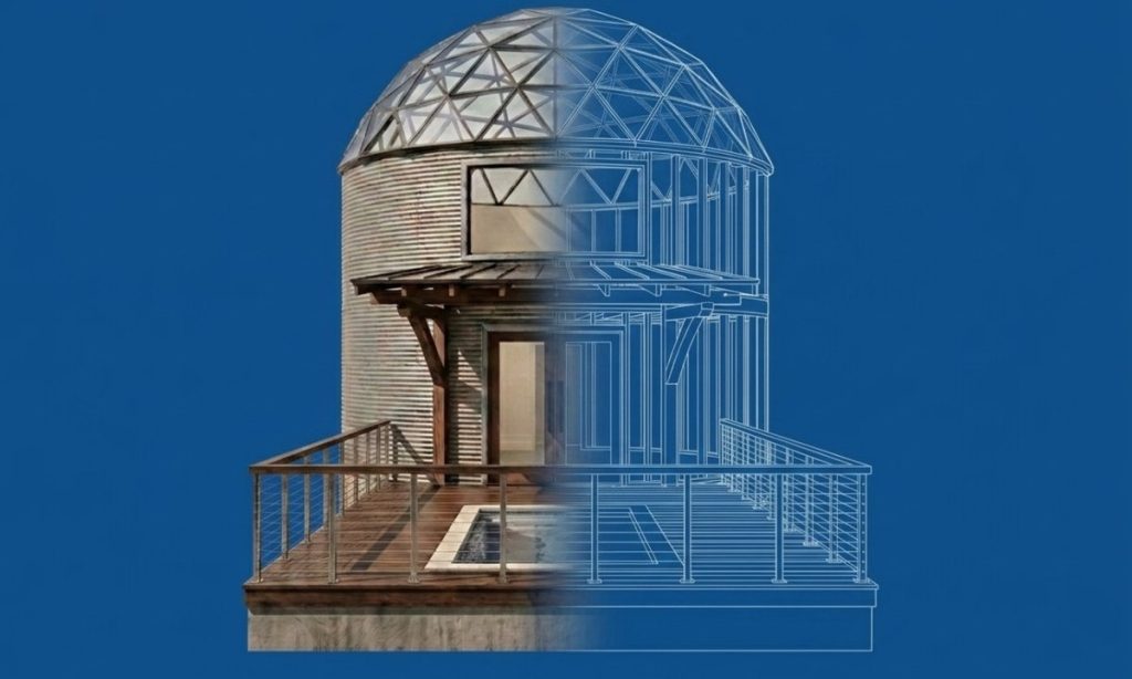Grain Silo Stay in Kansas: Discover Skylo Farm