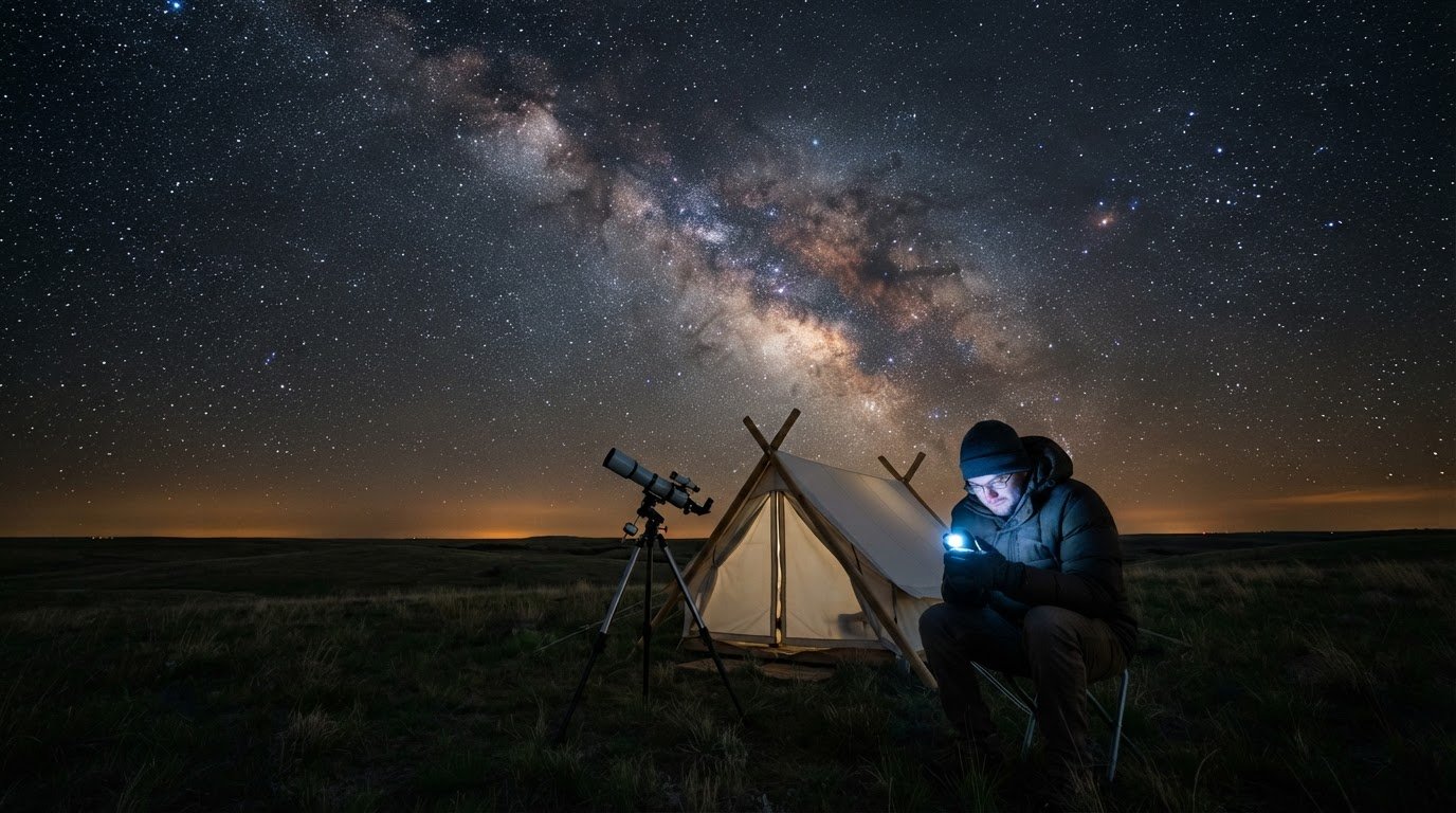 Bortle Scale Class 2 and 3 Lodging in the Midwest: Night Sky Ratings